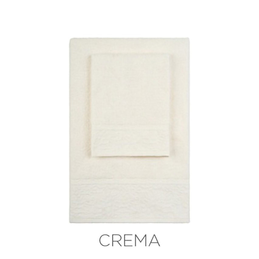 Asciugamani viso + ospite 100% cotone Vingi Luisiana