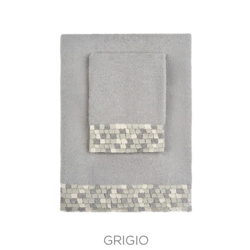 Asciugamani viso + ospite 100% cotone Vingi Venus