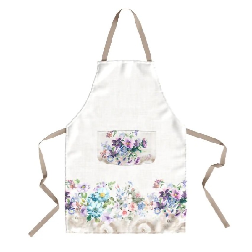 Grembiule da cucina 100% Cotone Vingi Tiffany Dis.2