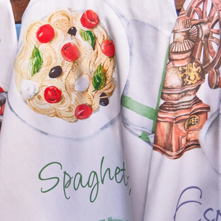 Strofinacci a fantasia cotone Vingi Tiffany 6 pz