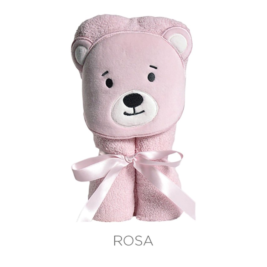 Asciugamano triangolo bimbo neonato con cappuccio 70x100 Vingi