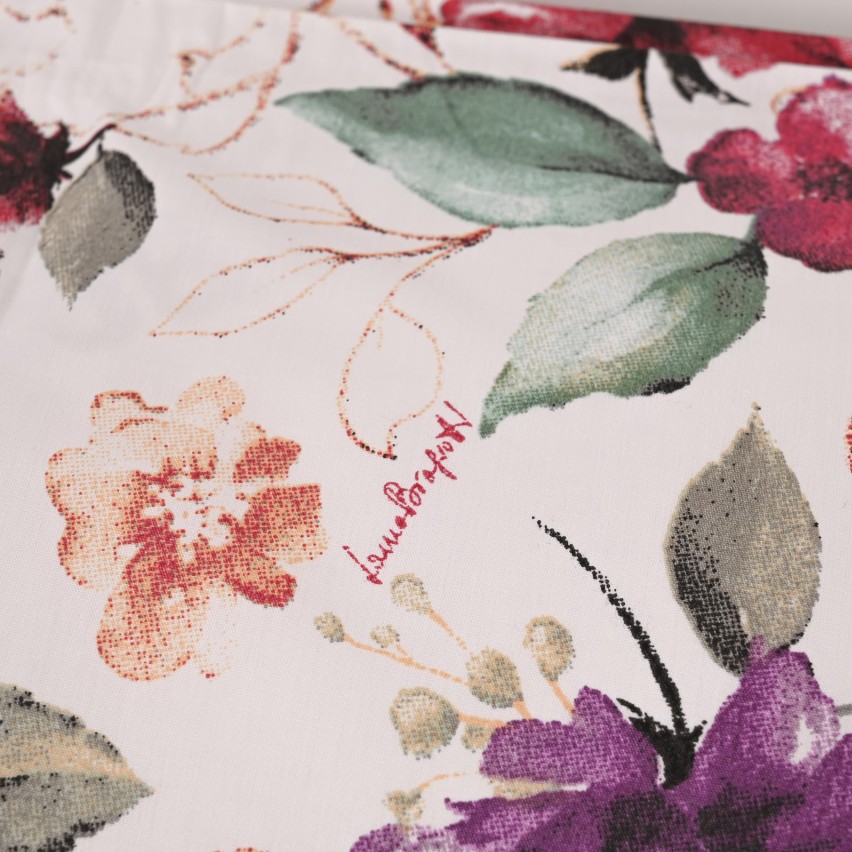 Completo letto lenzuola Laura Biagiotti 100% cotone percalle Virginia