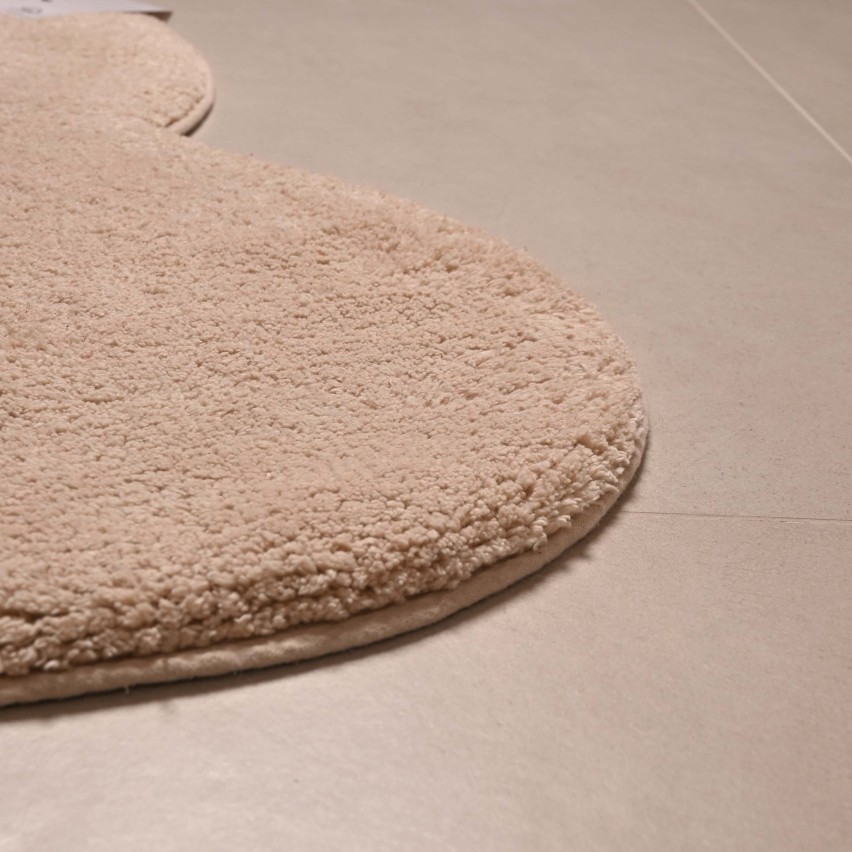 Tappeto bagno Forma di Cuore in 100% Cotone Jane Zambaiti 