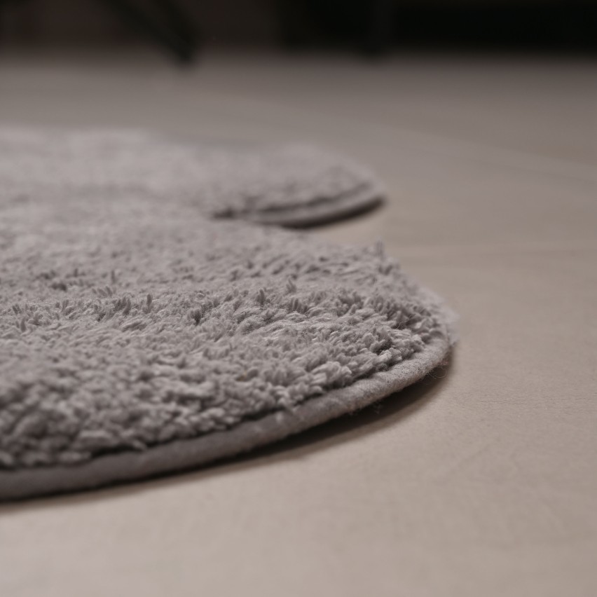 Tappeto bagno Forma di Cuore in 100% Cotone Jane Zambaiti 