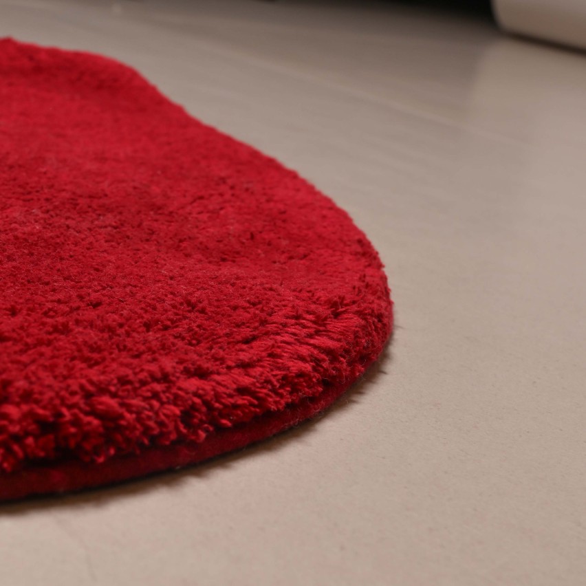 Tappeto bagno Forma di Cuore in 100% Cotone Jane Zambaiti 