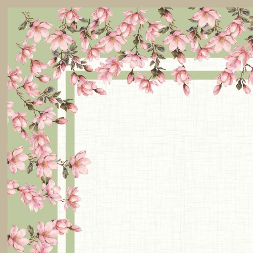 Tovaglia antimacchia floreale Zambaiti Spotty blossom