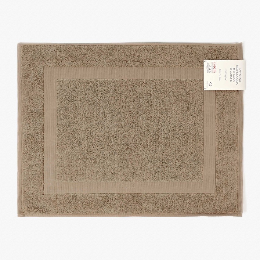 Tappetino scendidoccia Zambaiti spugna 100% cotone 50x70 1330 g/m²