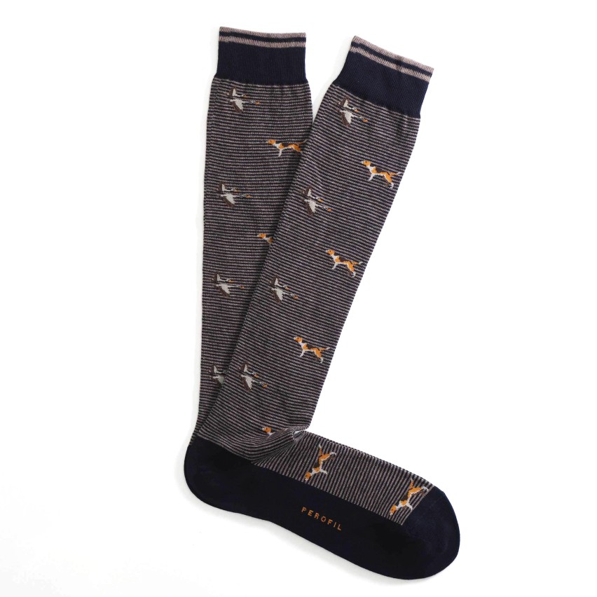 Calze lunghe a fantasia Uomo Perofil VPRC93031