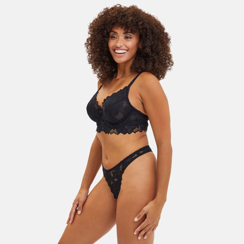 Reggiseno bustier con ferretto in pizzo San Complexe ARUM 90A564 