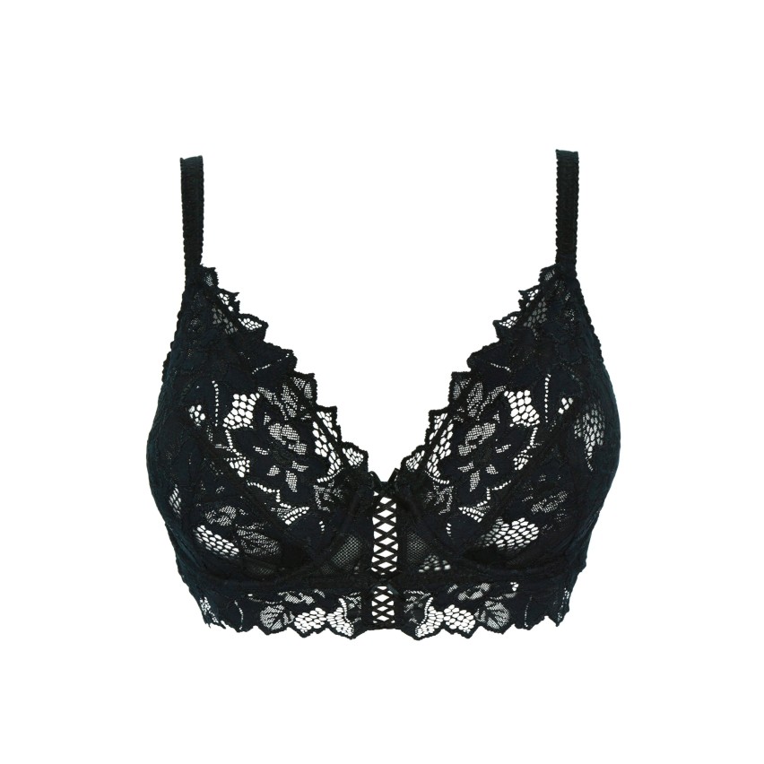 Reggiseno bustier con ferretto in pizzo San Complexe ARUM 90A564 
