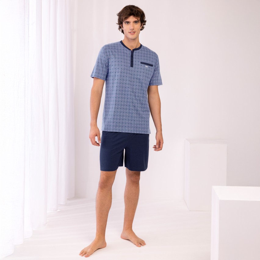Pigiama uomo estivo 100% cotone Irge IRC2226 / CUC131