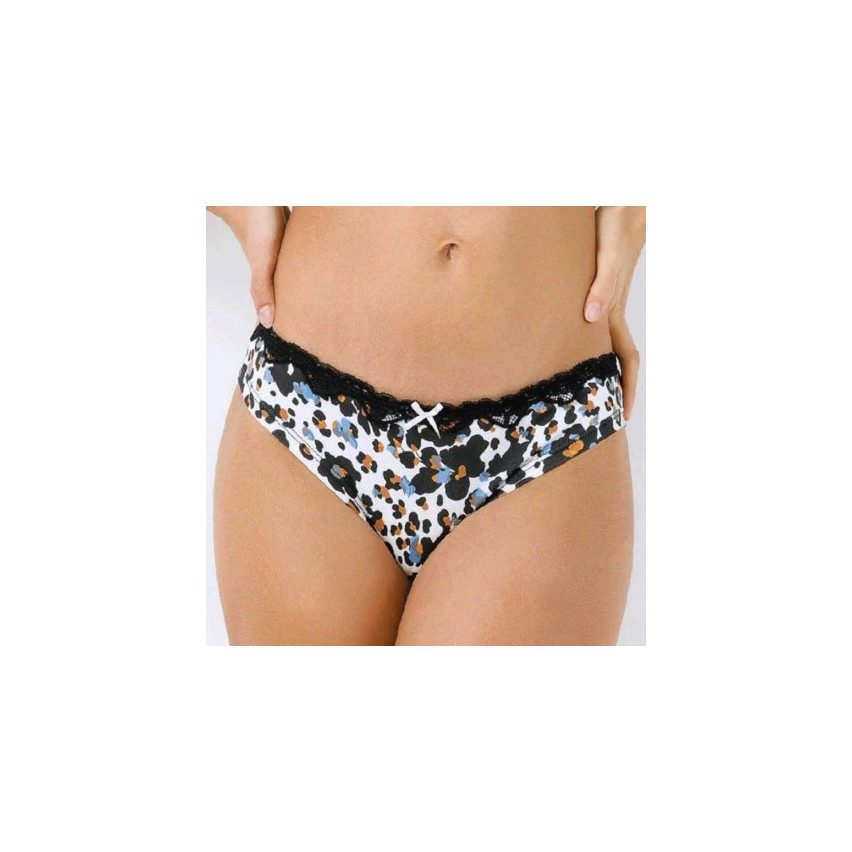 Slip donna jadea 6123 vita bassa fantasia 3 pezzi