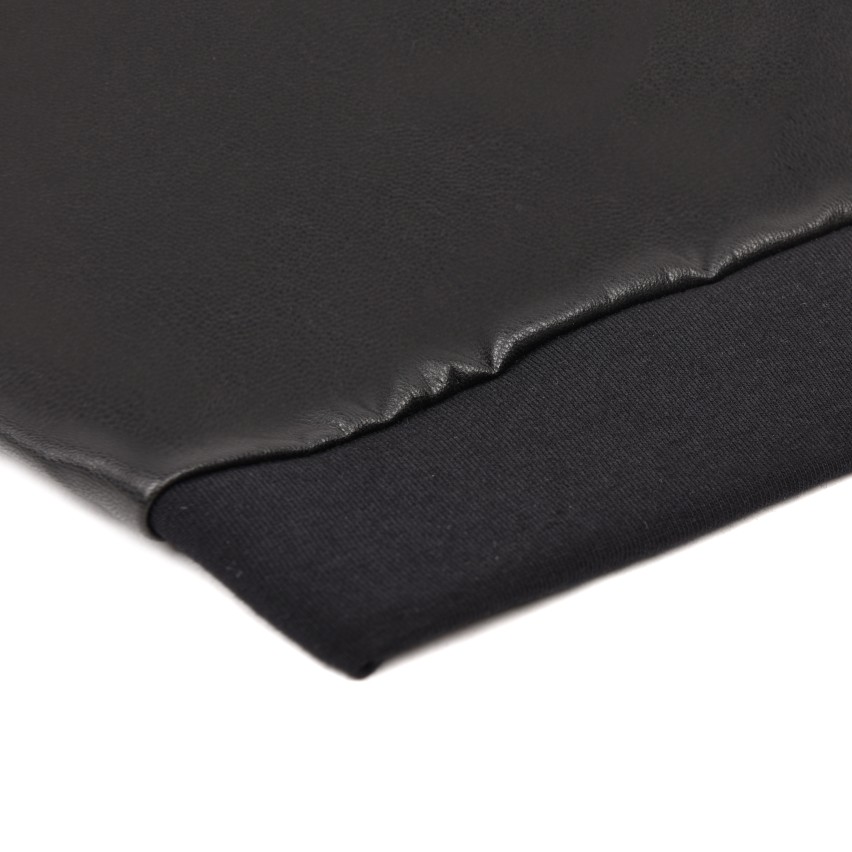 Leggings Jadea 4877 in eco pelle nero 