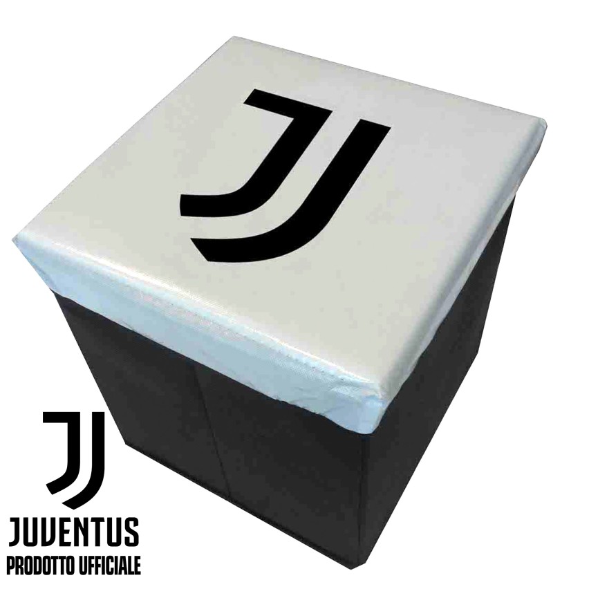 Pouf pieghevole JUVENTUS 31x31x33