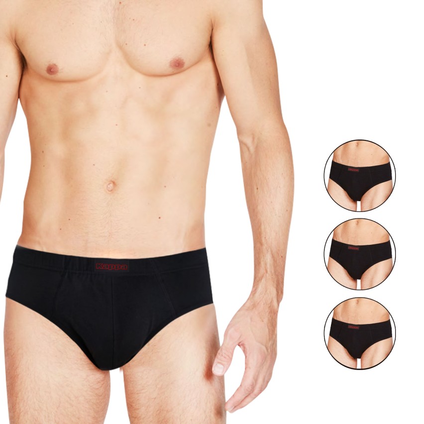 Kappa Set 6 Boxer Uomo In Multicolore, 95% Cotone E 5% Elastan, Morbidi E Comodi - 5
