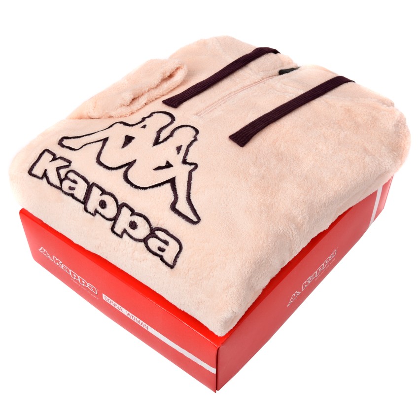 Karl Kani Felpa con cappuccio - rose/rosa
