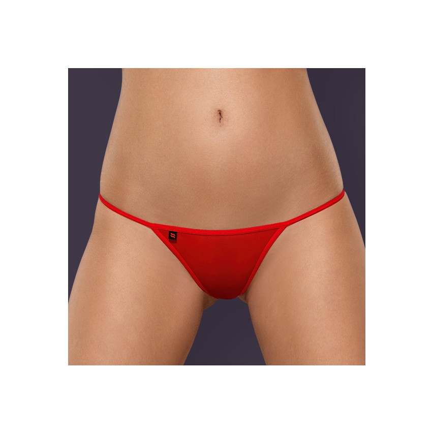 Perizoma donna sexy rosso Luiza Obsessive 