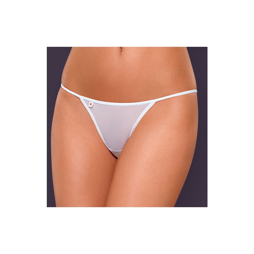 Perizoma sexy hot Obsessive Luiza thong bianco