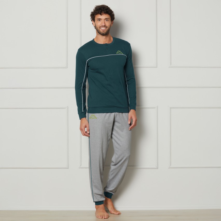 Pigiama Uomo in cotone primaverile Kappa KMS25415