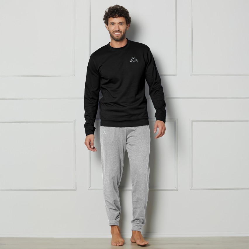 Pigiama Uomo in cotone maglia modello felpa Kappa KMS25461