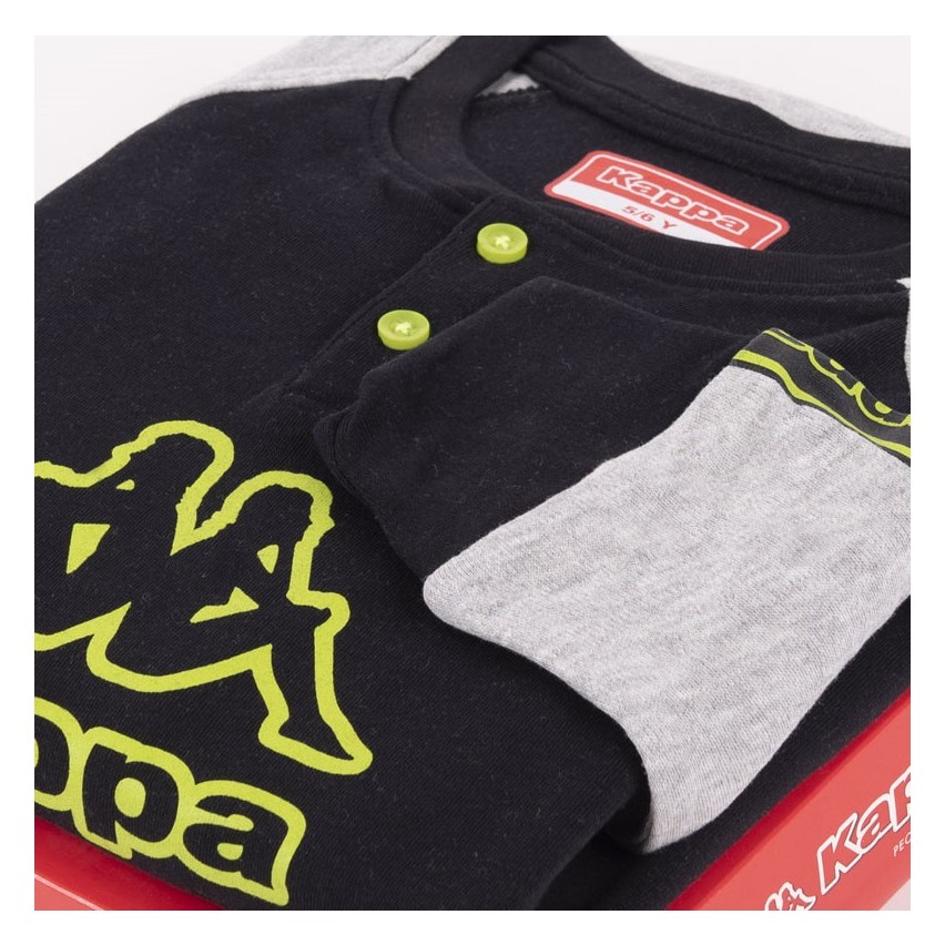 Coccodrillo pigiama in lana bambino