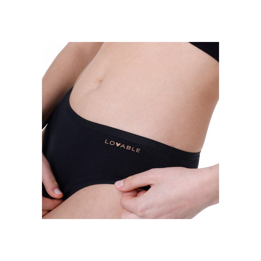 Slip assorbente lavabile Lovable 9L0CIV in cotone elasticizzato