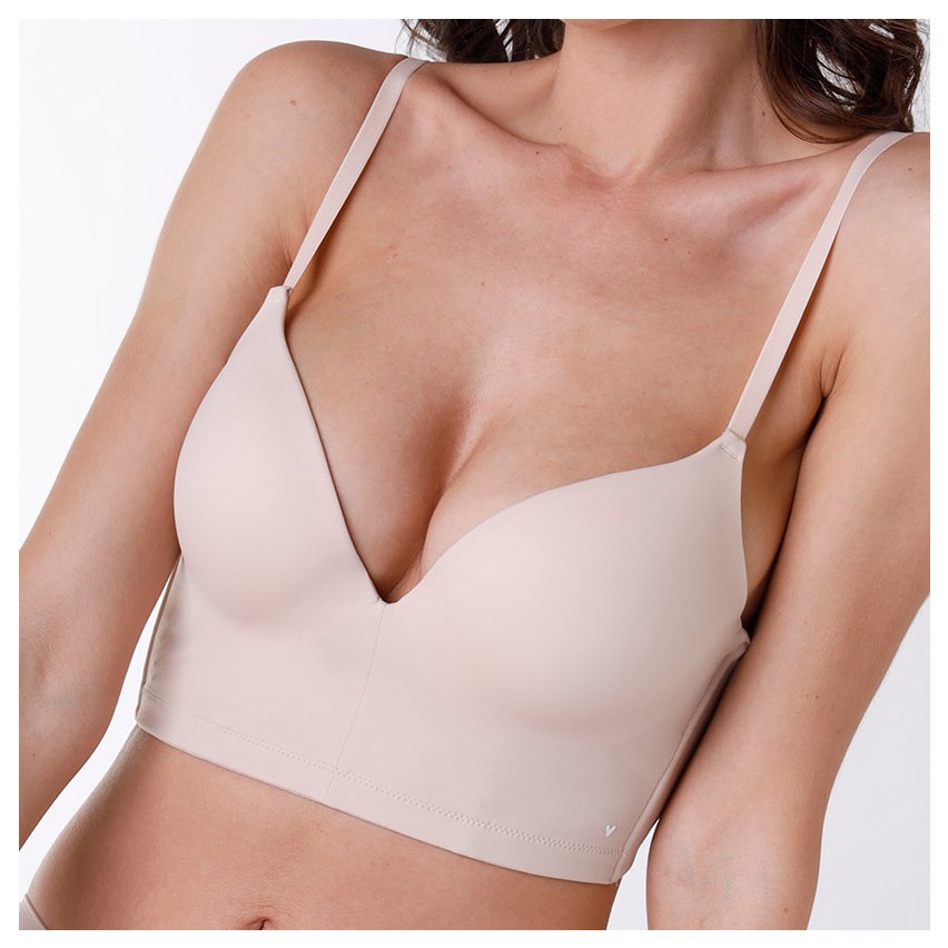 Reggiseno Lovable scollatura profonda schiena nuda bustier L0DEI