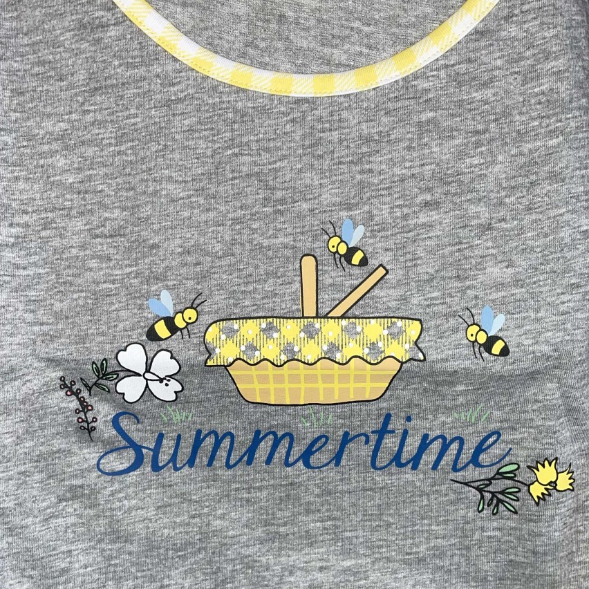 Pigiama Donna Estivo Canotta e Pantaloncino in cotone Lovable L0DSO