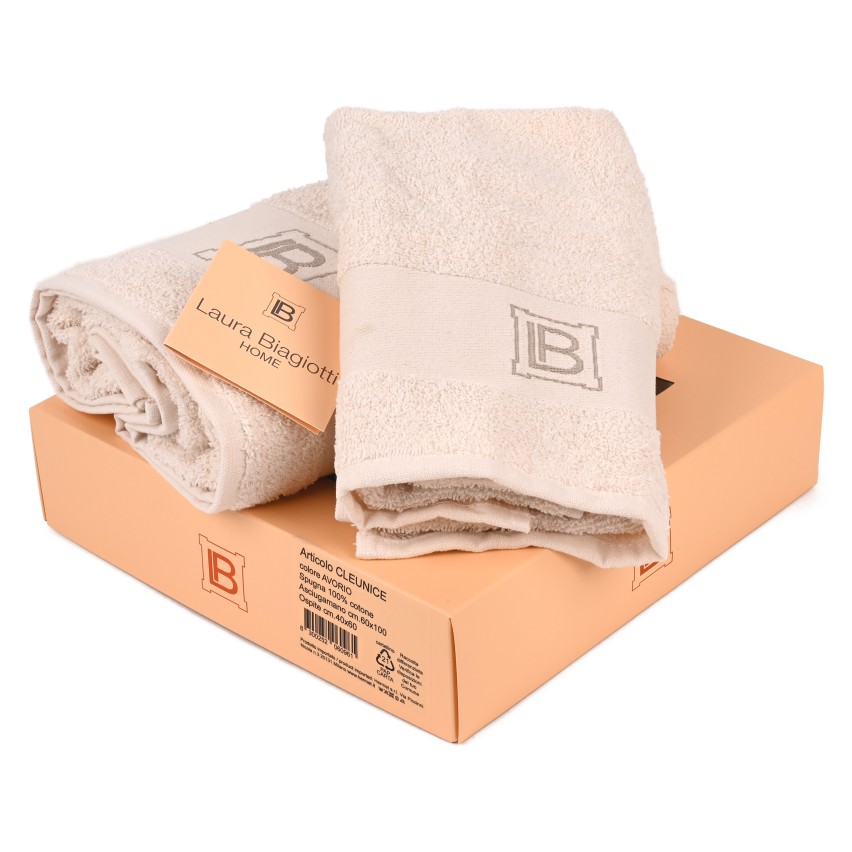 Asciugamani viso + ospite set Laura Biagiotti Cleunice