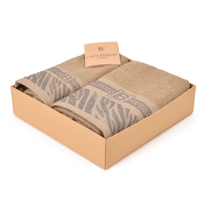 Set asciugamani Laura Biagiotti Celine viso + ospite
