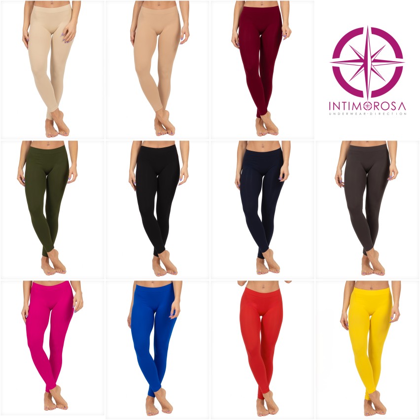 Leggings donna in microfibra elasticizzata Intimorosa