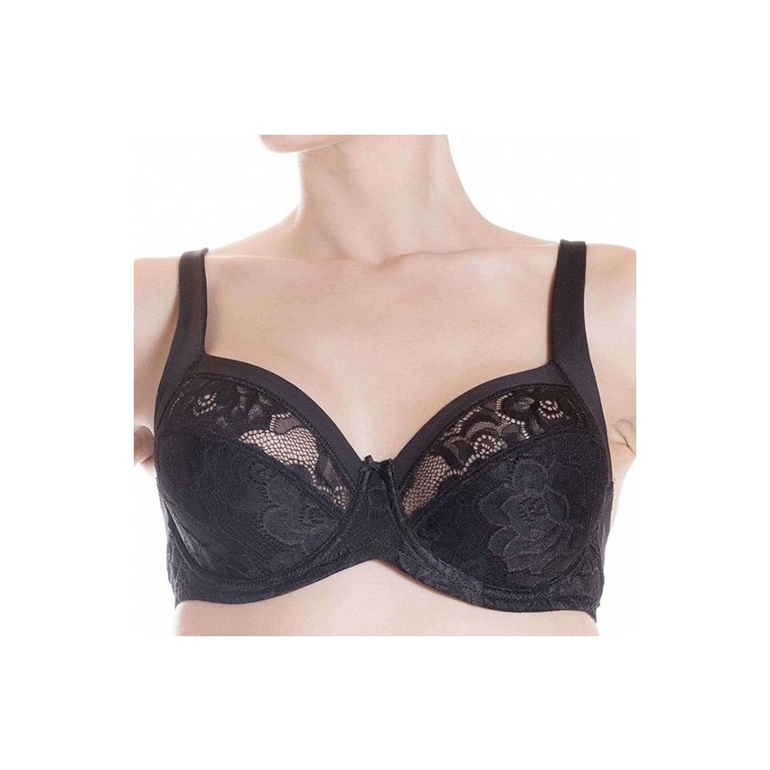 Reggiseno con ferretto Lepel 231 coppa C D in pizzo 