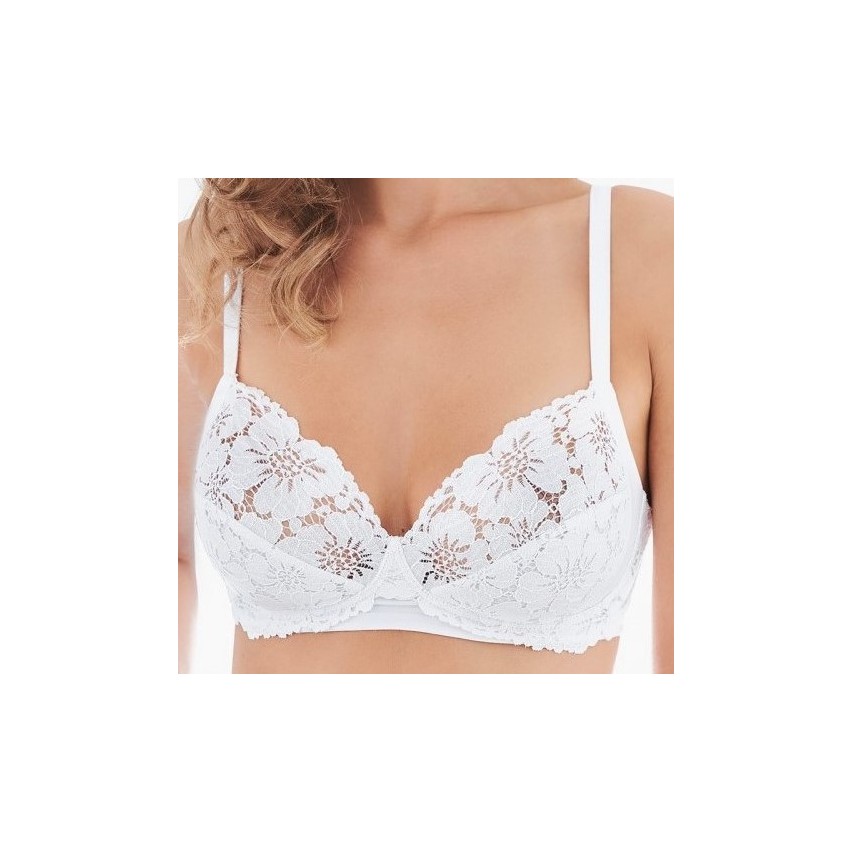Reggiseno senza ferretto coppa C Lepel 450 in pizzo