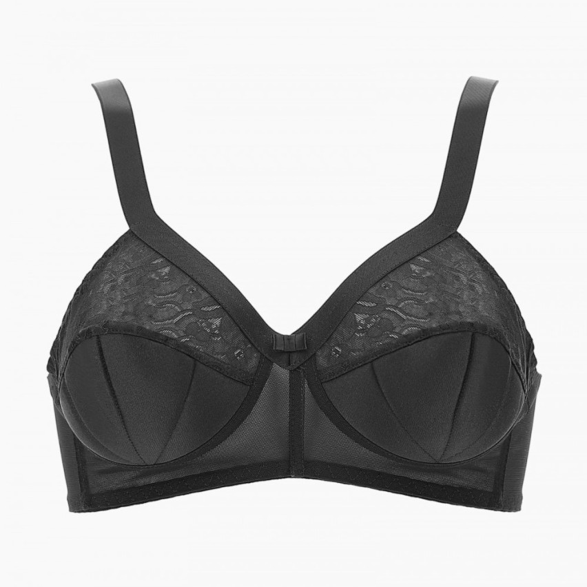 Reggiseno Lepel Cinzia senza ferretto semi imbottita pizzo 