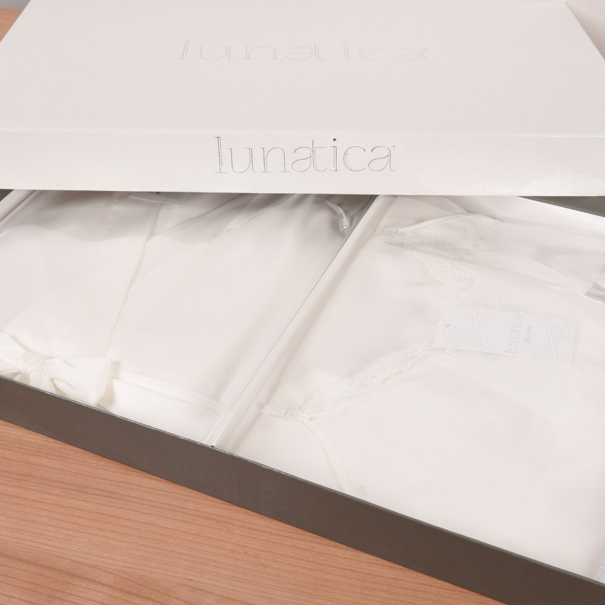 Kimono + sottoveste parure sposa Lia Lunatica