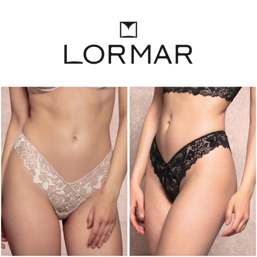 Brasiliana Lormar wing in pizzo floreale