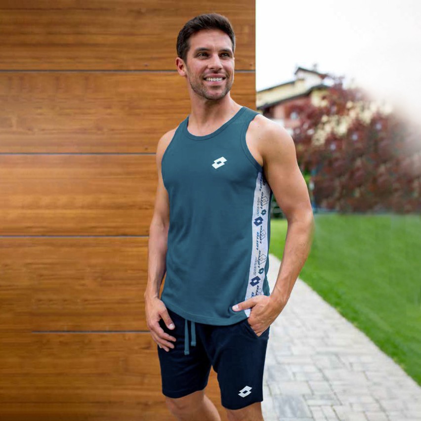 Pantaloncini Corti Uomo Tokyo Lavanderia Pile Jersey Cotone - Foto 7