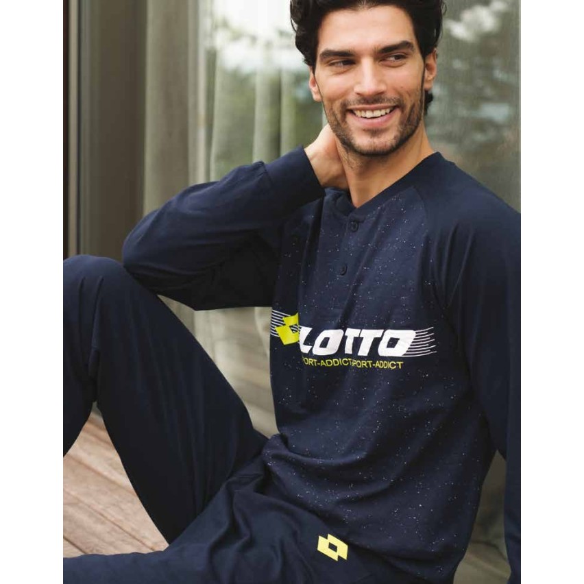 pigiama-da-uomo-lotto-lp4030-blu-in-cotone-estivo-intimorosa