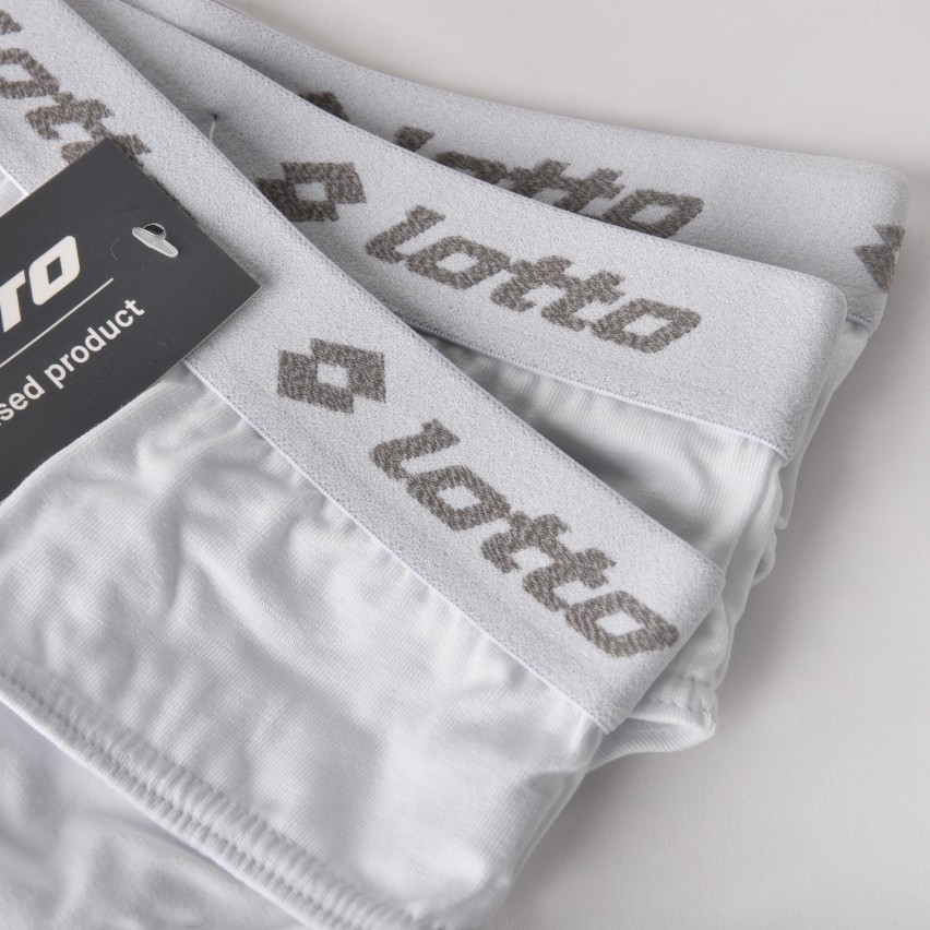 Slip uomo Lotto ls1005 cotone elasticizzato 3 pezzi