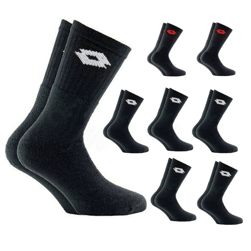 6 Paia di Calze uomo Prisco lunghe in cotone spugna comfort sportivo