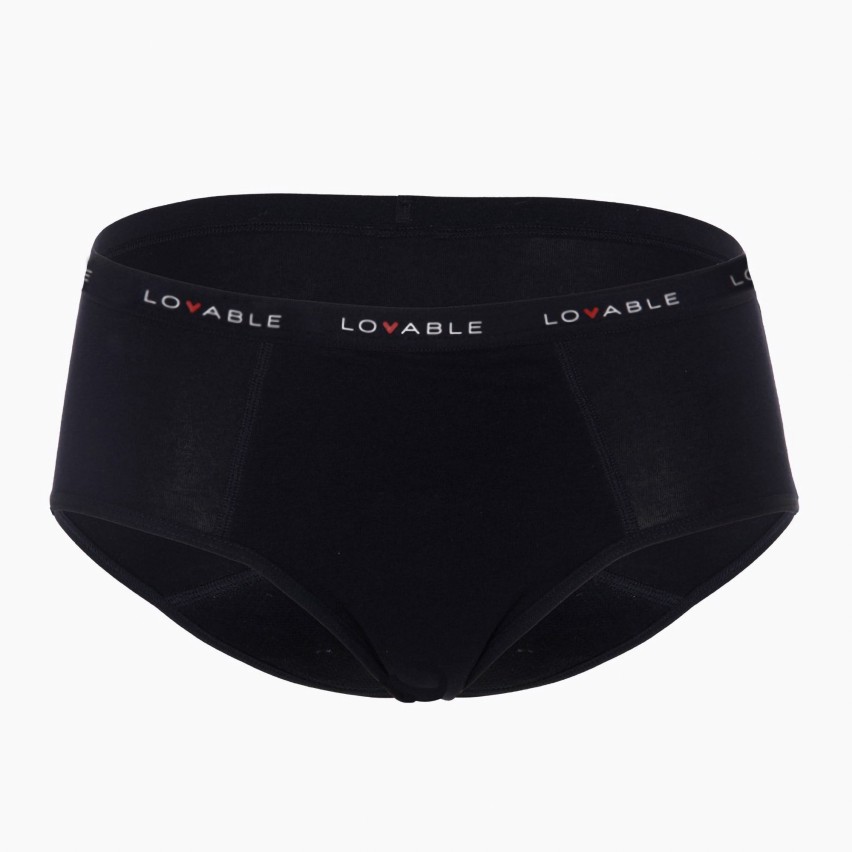 Culotte da ciclo lavabile flusso medio cotone biologico 