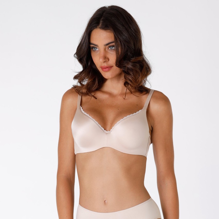Reggiseno Lovable L4125 con ferretto infilo sfilo 24H lift microfibra