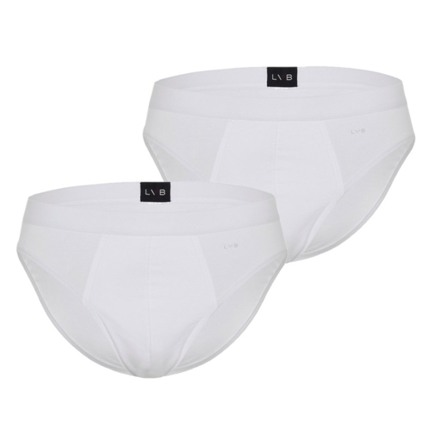 Slip uomo cotone Lovable LVB L09G3 bianco 2 pezzi