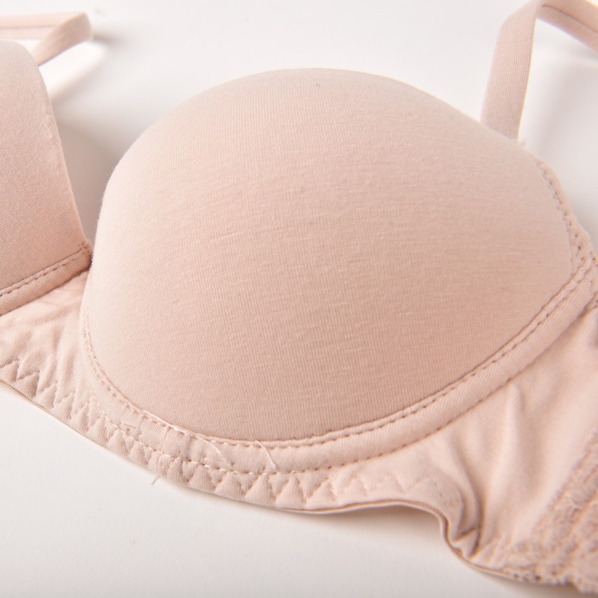 Reggiseno balconcino Love and Bra Lole in cotone elasticizzato con ferretto