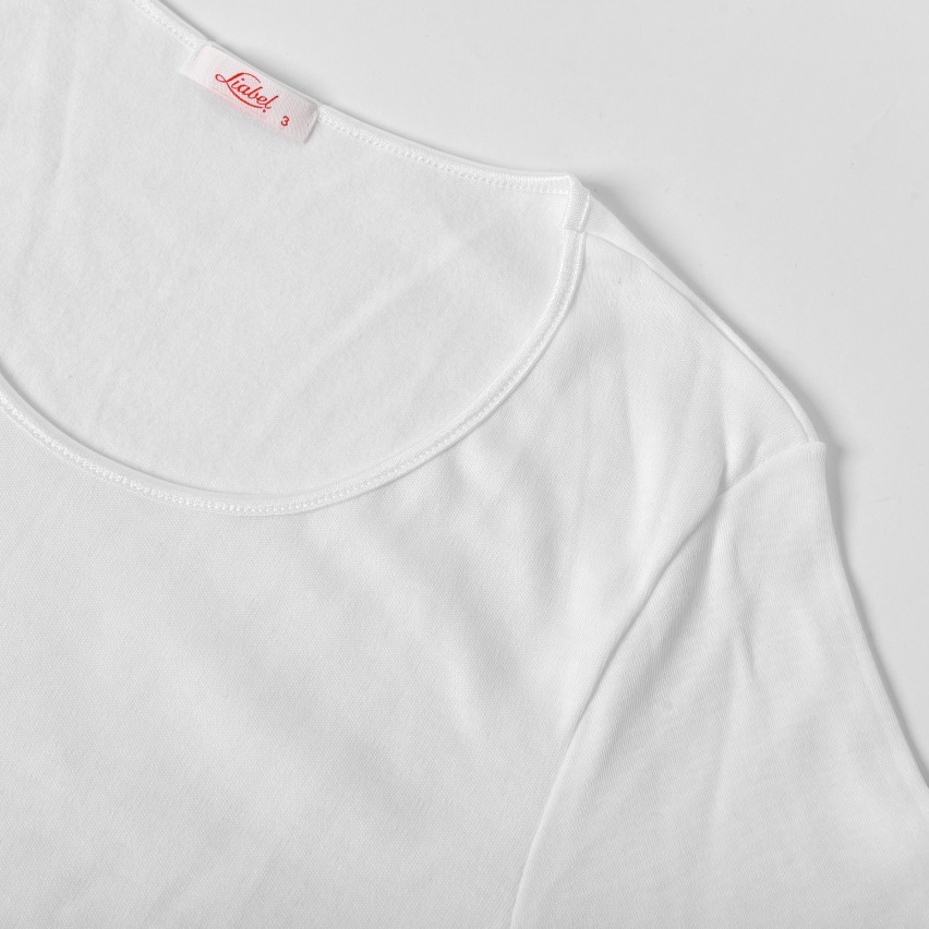 Maglia donna Liabel girocollo manica lunga 100% caldo cotone 0282836