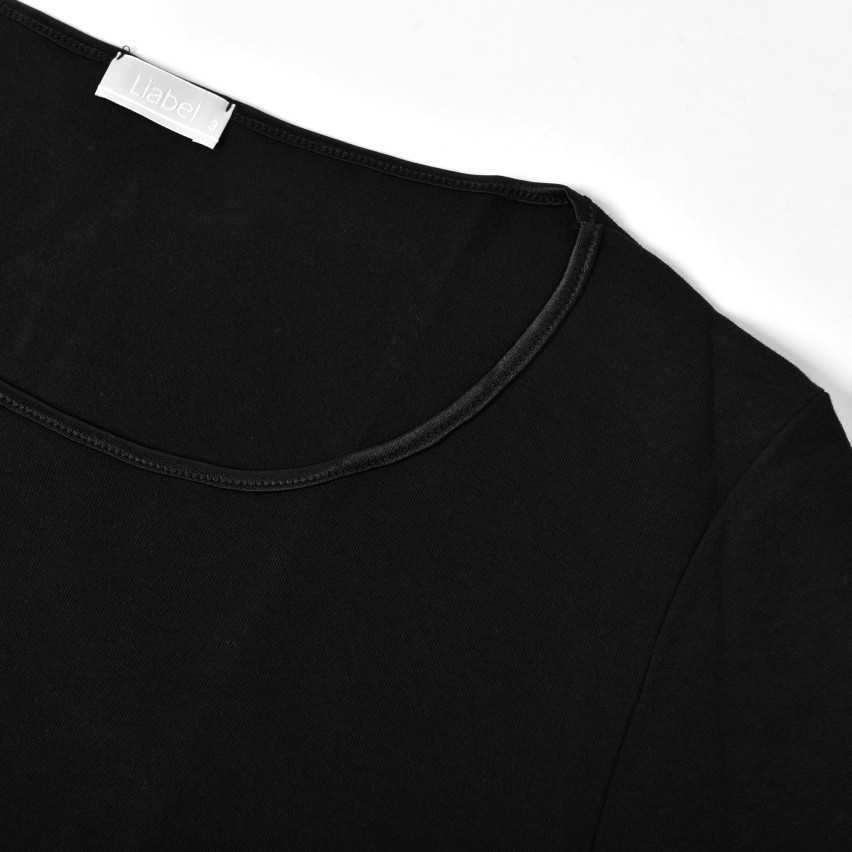 Maglia donna Liabel girocollo manica lunga 100% caldo cotone 0282836