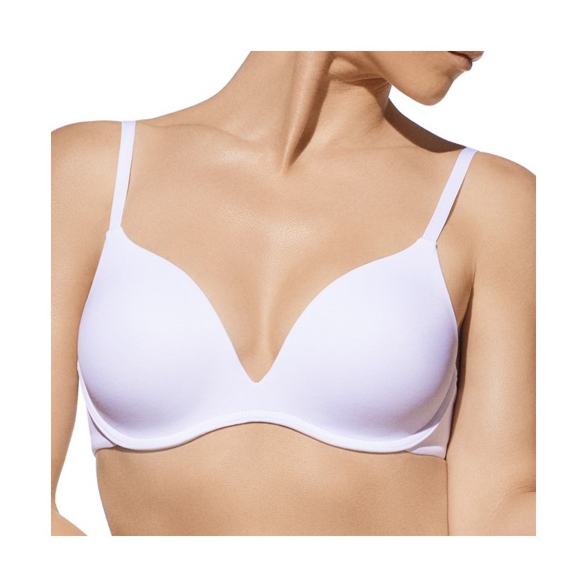 Reggiseno senza ferretto imbottito Selene mila in microfibra 