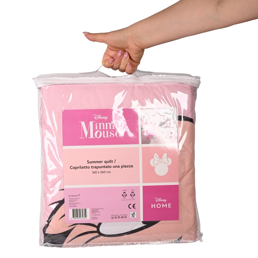 Trapuntino leggero cameretta Minnie Topolina Disney
