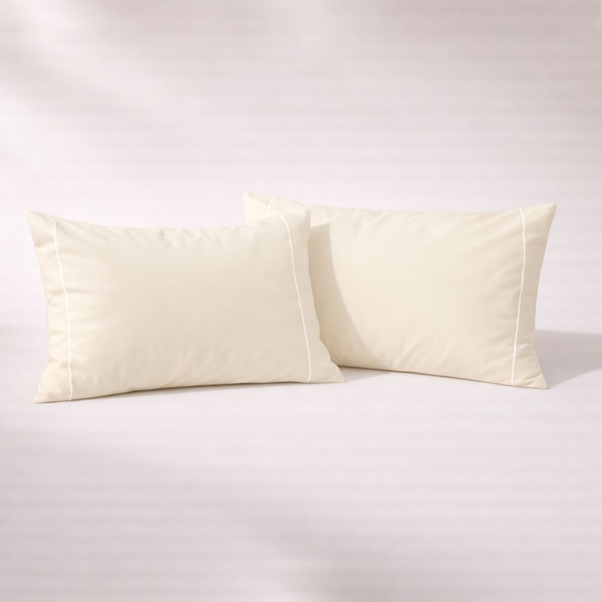 Coppia di federe 100% cotone Preziosa Monza