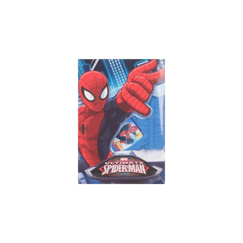 Slip da bambino Spider-man assortiti in 100% cotone 3 pezzi 